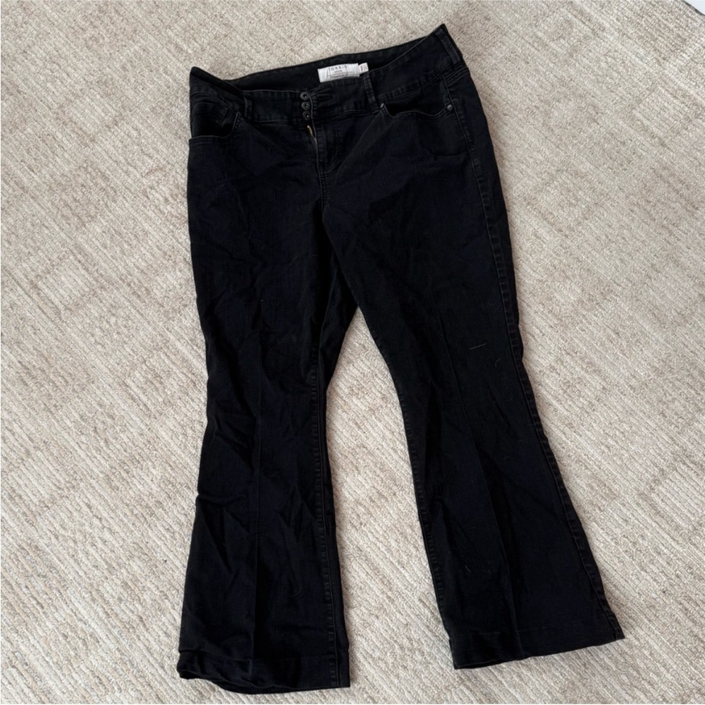 Torrid Black Flare Leg Jeans